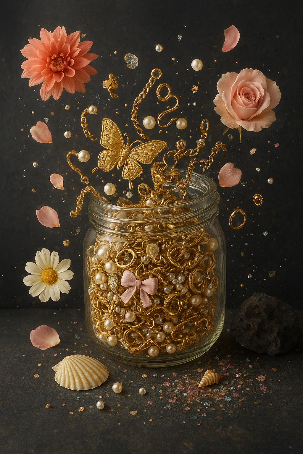 צנצנת תכשיטים מסתורית