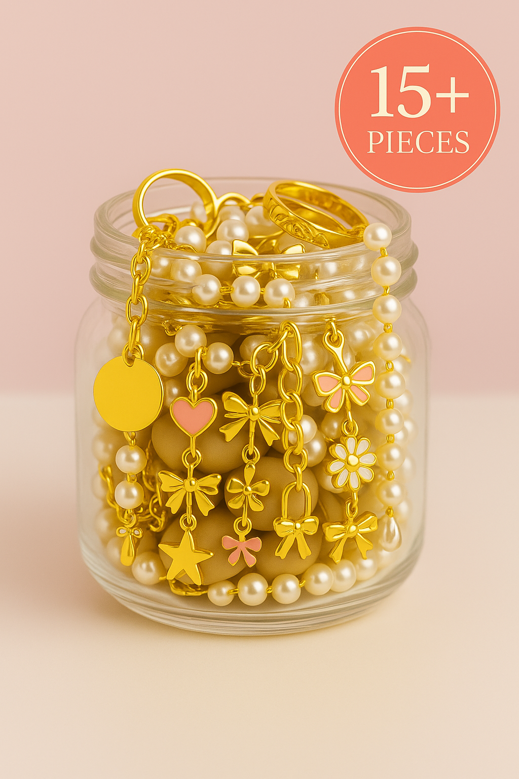 צנצנת תכשיטים מסתורית קוקטית